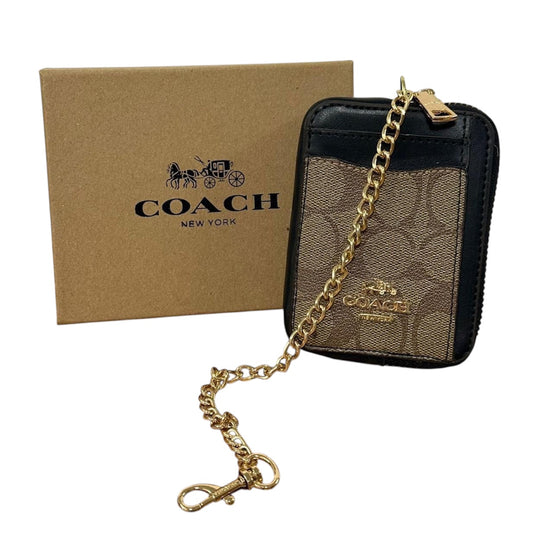 Zip card case Coach